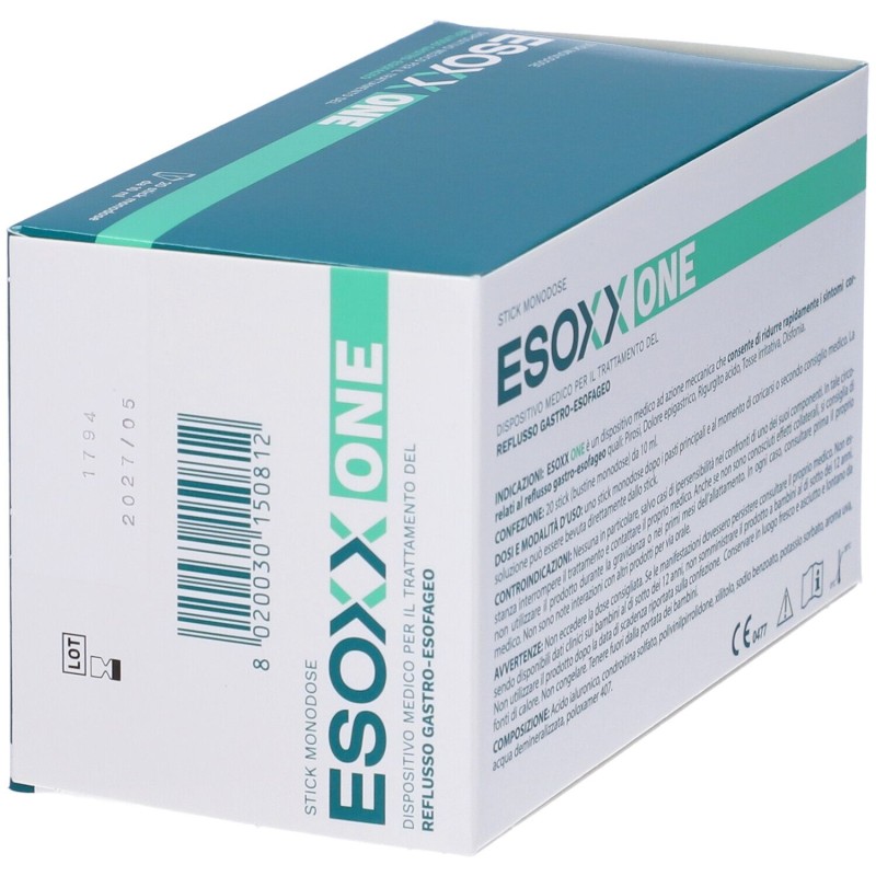 Immagine reale di Esoxx One per Reflusso 20 Stick Immagine reale di Esoxx One per Reflusso 20 Stick