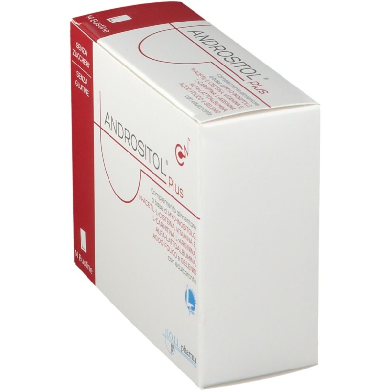 Packaging del prodotto Andrositol Plus Integratore per Fertilità Maschile 14 Bustine