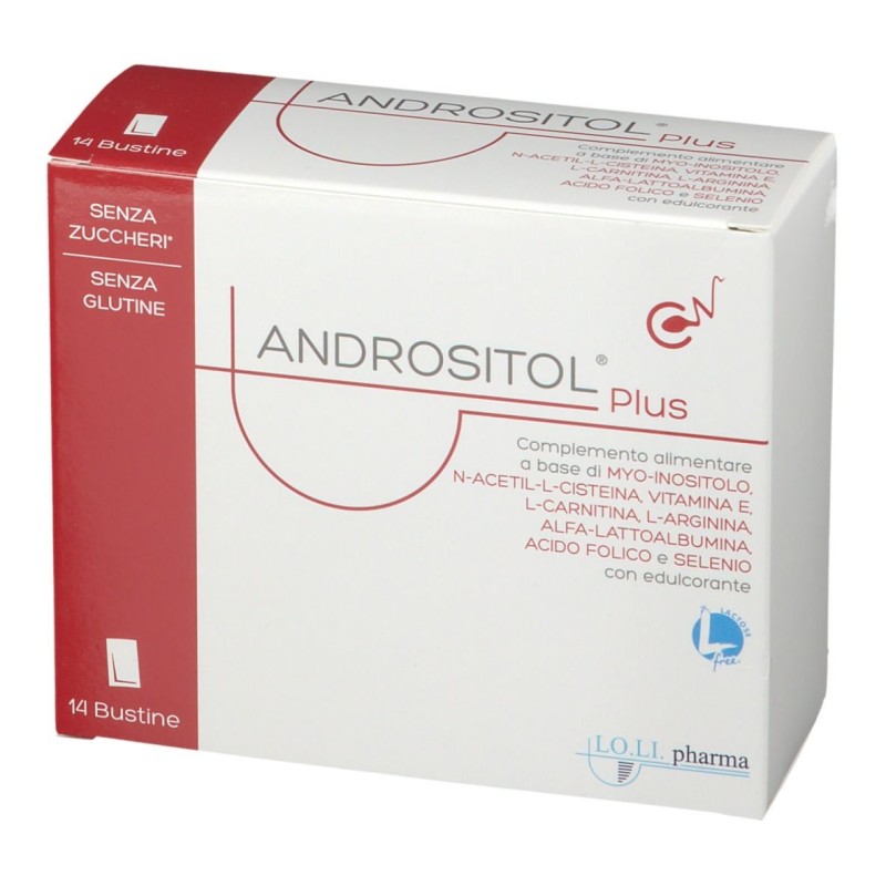 Foto ravvicinata di Andrositol Plus Integratore per Fertilità Maschile 14 Bustine