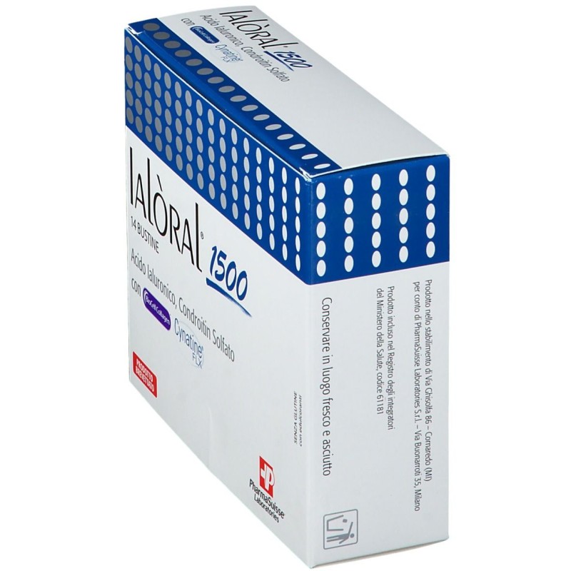 Visualizzazione chiara di Ialoral 1500 Integratore per Benessere Articolazioni 14 Bustine Visualizzazione chiara di Ialoral 1500 Integratore per Benessere Articolazioni 14 Bustine