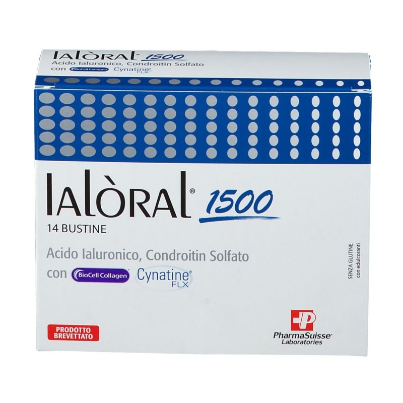 Foto ravvicinata di Ialoral 1500 Integratore per Benessere Articolazioni 14 Bustine Foto ravvicinata di Ialoral 1500 Integratore per Benessere Articolazioni 14 Bustine