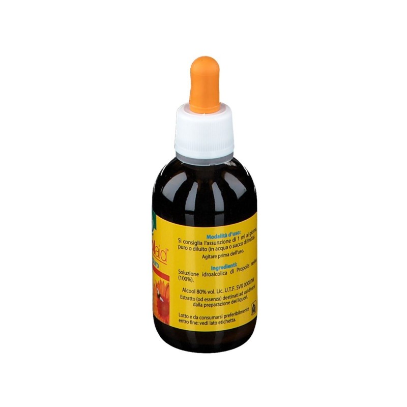 Dettaglio del packaging di Esi Propolaid Estratto Puro Propoli Difese Immunitarie 50 ml Dettaglio del packaging di Esi Propolaid Estratto Puro Propoli Difese Immunitarie 50 ml