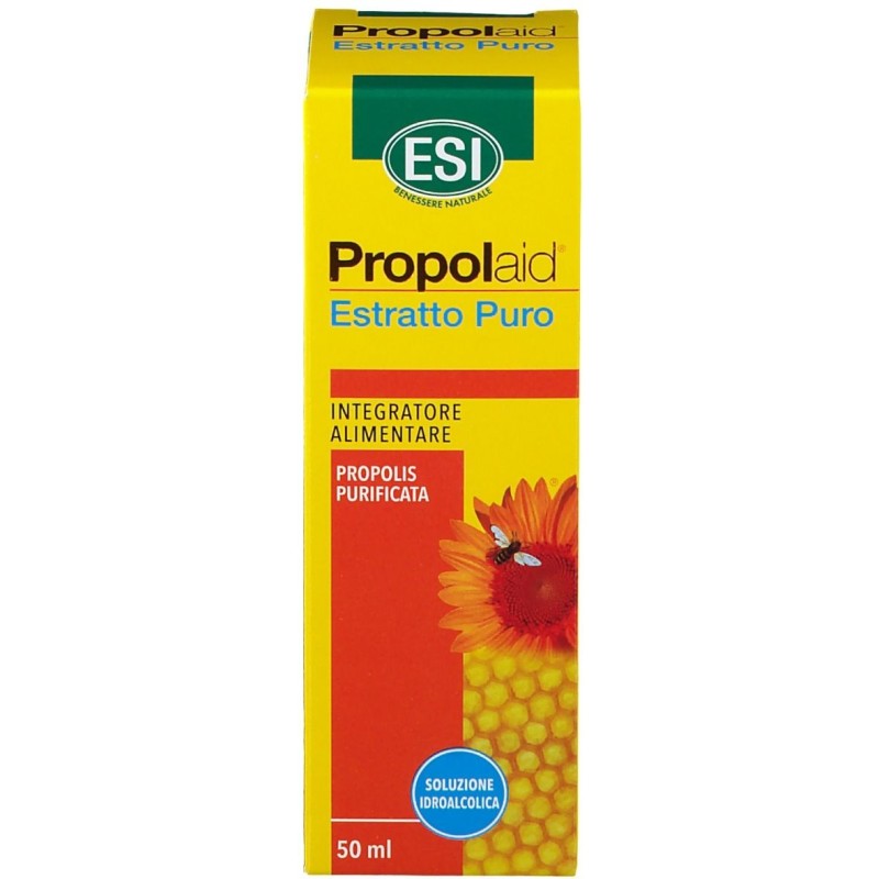 Aspetto del prodotto Esi Propolaid Estratto Puro Propoli Difese Immunitarie 50 ml Aspetto del prodotto Esi Propolaid Estratto Puro Propoli Difese Immunitarie 50 ml