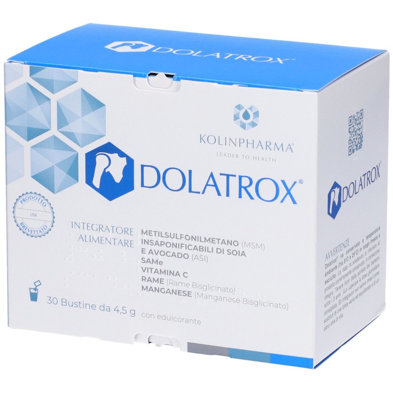 Vista del prodotto Dolatrox Integratore Per Cartilagini E Articolazioni 30 Bustine