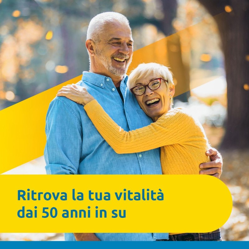 Confezione commerciale diSupradyn Ricarica 50+ Integratore Vitamine e Minerali 30 Compresse Confezione commerciale diSupradyn Ricarica 50+ Integratore Vitamine e Minerali 30 Compresse