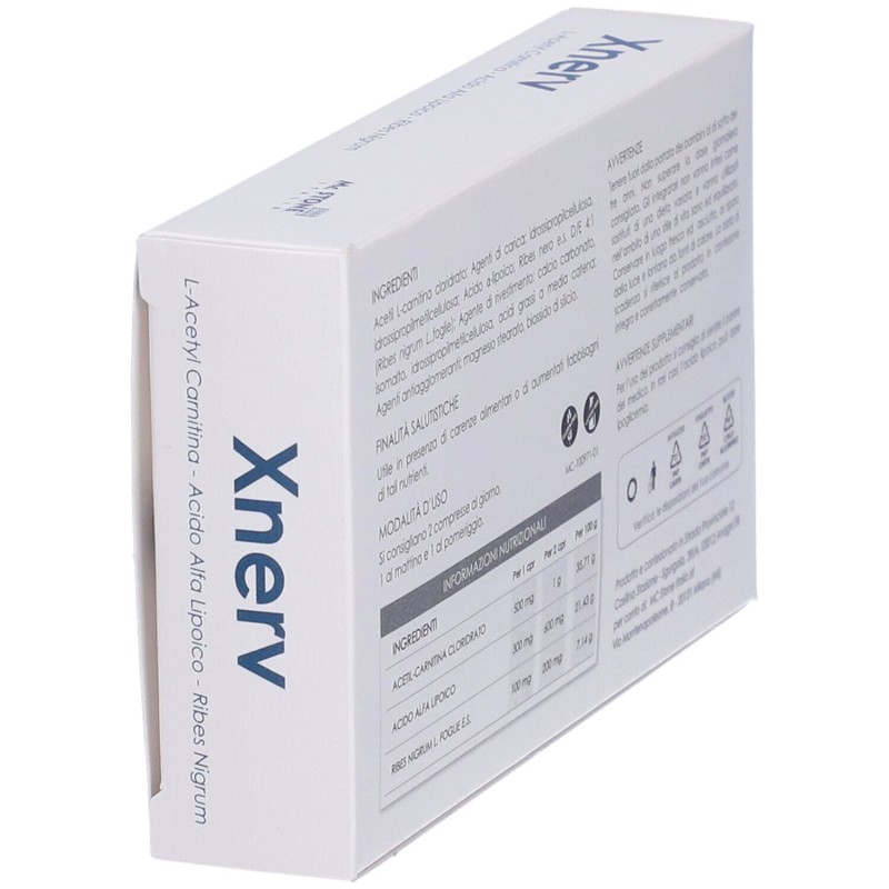 Immagine reale di Xnerv Integratore Antiossidante 24 Compresse Immagine reale di Xnerv Integratore Antiossidante 24 Compresse