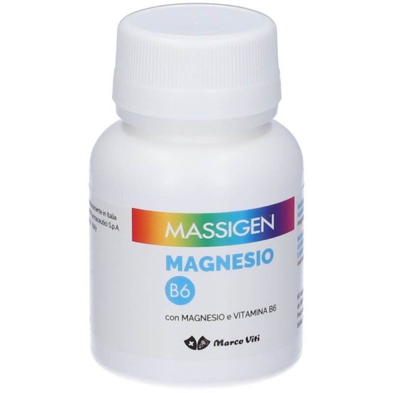 Confezione sigillata di Marco Viti Massigen Magnesio B6 Integratore 60 Capsule Confezione sigillata di Marco Viti Massigen Magnesio B6 Integratore 60 Capsule
