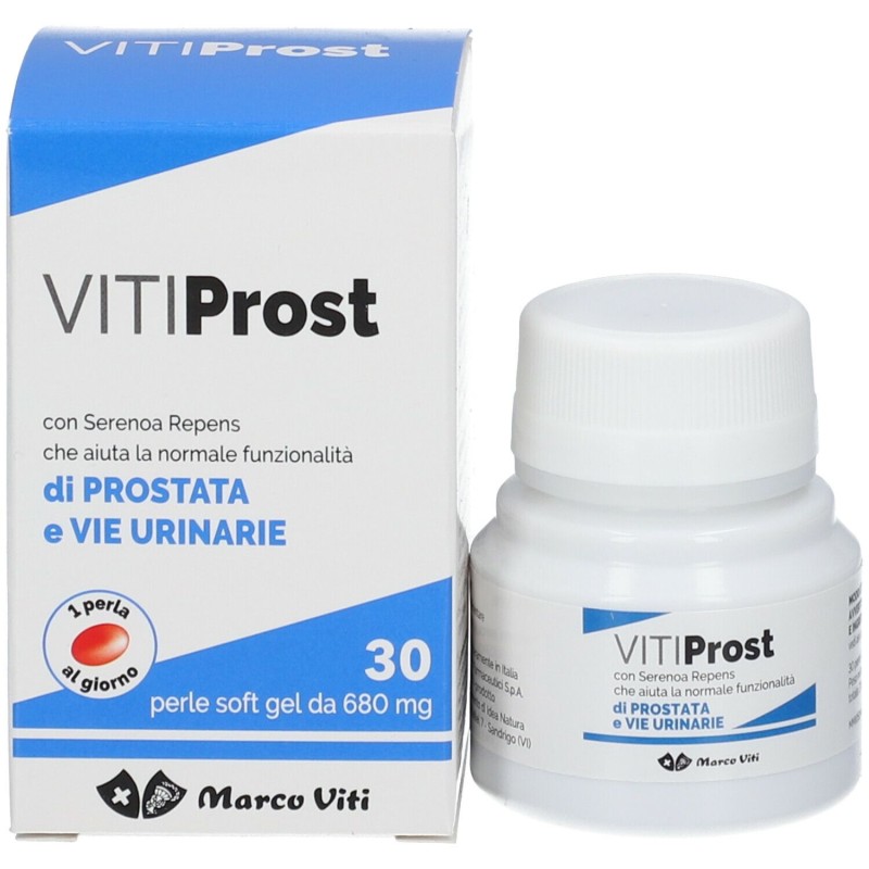 Confezione commerciale diMassigen Vitiprost Soft Gel Integratore Per Prostata e Vie Urinarie 30 Perle Confezione commerciale diMassigen Vitiprost Soft Gel Integratore Per Prostata e Vie Urinarie 30 Perle