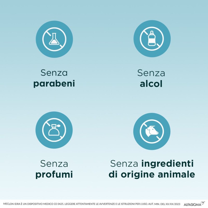 Dettaglio del packaging di Meclon Idra Emulgel Idratante Vaginale 7 Tubi Monodose