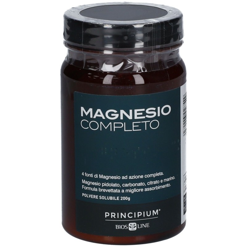 Foto ravvicinata di Bios Line Principium Magnesio Completo Integratore per Stanchezza 200gr Foto ravvicinata di Bios Line Principium Magnesio Completo Integratore per Stanchezza 200gr