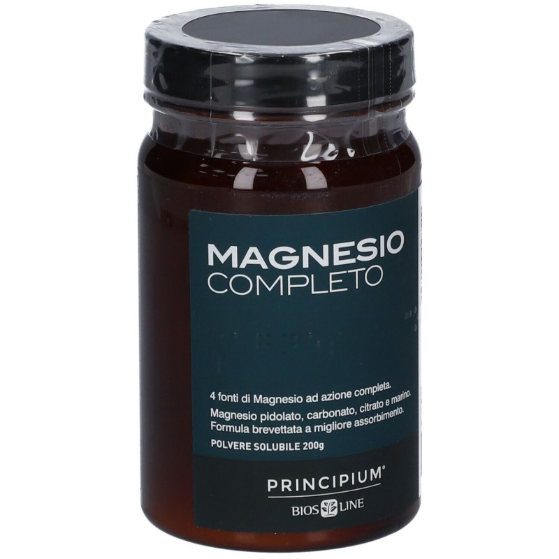 Immagine reale di Bios Line Principium Magnesio Completo Integratore per Stanchezza 200gr Immagine reale di Bios Line Principium Magnesio Completo Integratore per Stanchezza 200gr