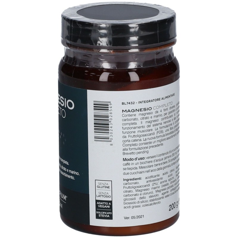 Primo piano di Bios Line Principium Magnesio Completo Integratore per Stanchezza 200gr Primo piano di Bios Line Principium Magnesio Completo Integratore per Stanchezza 200gr