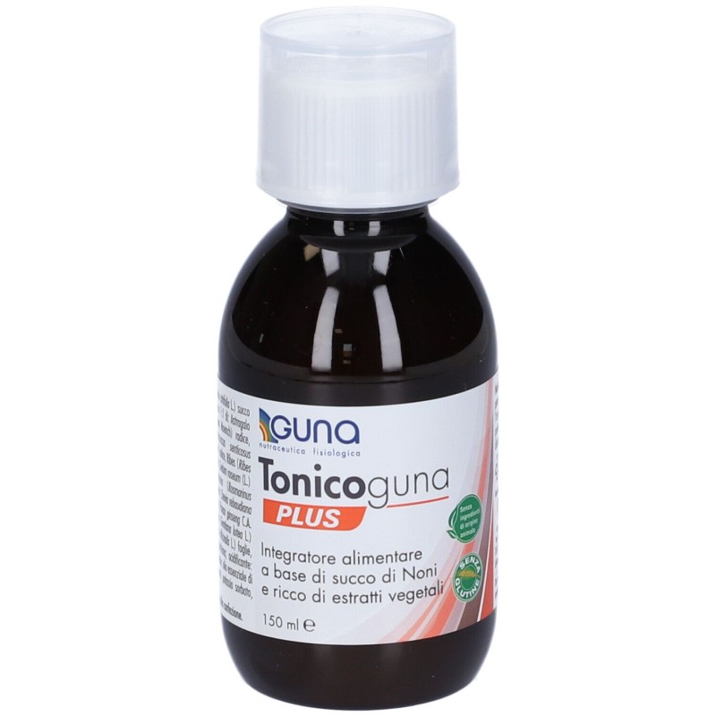 Aspetto del prodotto Guna Tonico Guna Plus Integratore Energizzante 150ml