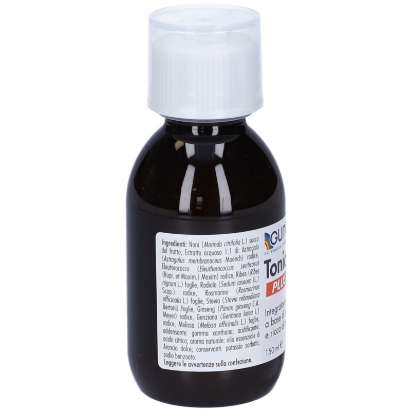 Scatola integra del prodotto Guna Tonico Guna Plus Integratore Energizzante 150ml