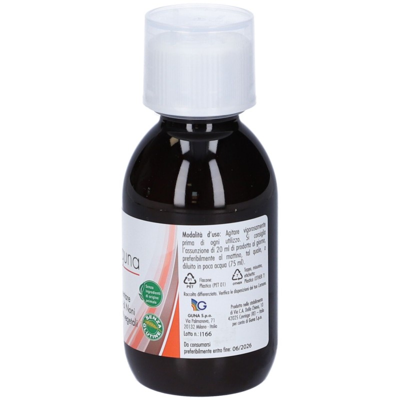 Packaging del prodotto Guna Tonico Guna Plus Integratore Energizzante 150ml