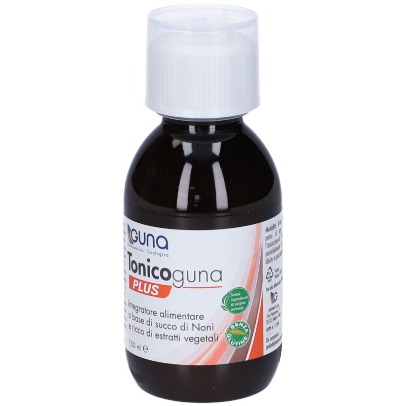 Visualizzazione chiara di Guna Tonico Guna Plus Integratore Energizzante 150ml