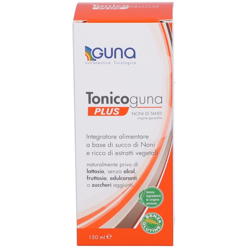 Foto ravvicinata di Guna Tonico Guna Plus Integratore Energizzante 150ml