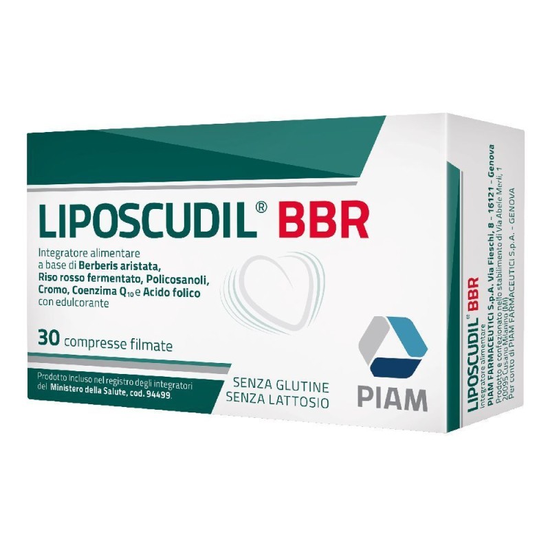 Visualizzazione chiara di Liposcudil BBR Integratore Alimentare per ColesteroloAss 30 Compresse