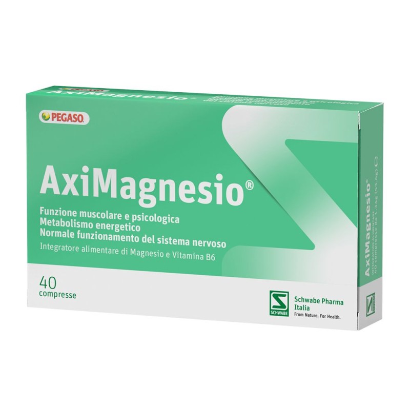 Aspetto del prodotto Aximagnesio Integratore con Magnesio 40 Compresse