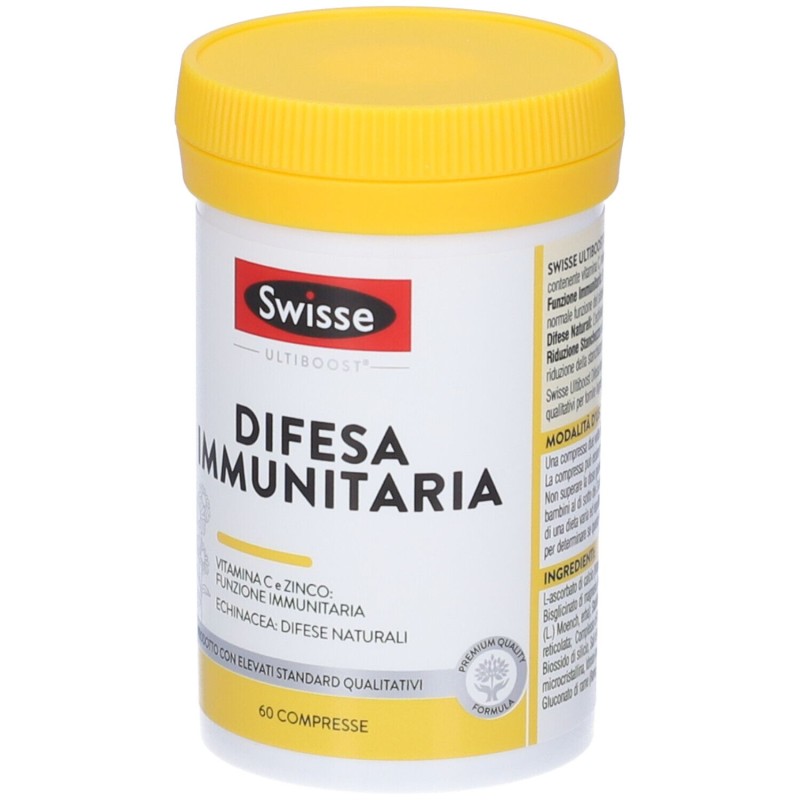 Vista del prodotto Swisse Difesa Immunitaria Integratore per Sistema Immunitario 60 Compresse Vista del prodotto Swisse Difesa Immunitaria Integratore per Sistema Immunitario 60 Compresse