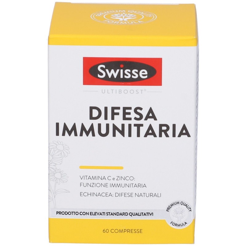 Pack ufficiale del prodotto Swisse Difesa Immunitaria Integratore per Sistema Immunitario 60 Compresse Pack ufficiale del prodotto Swisse Difesa Immunitaria Integratore per Sistema Immunitario 60 Compresse