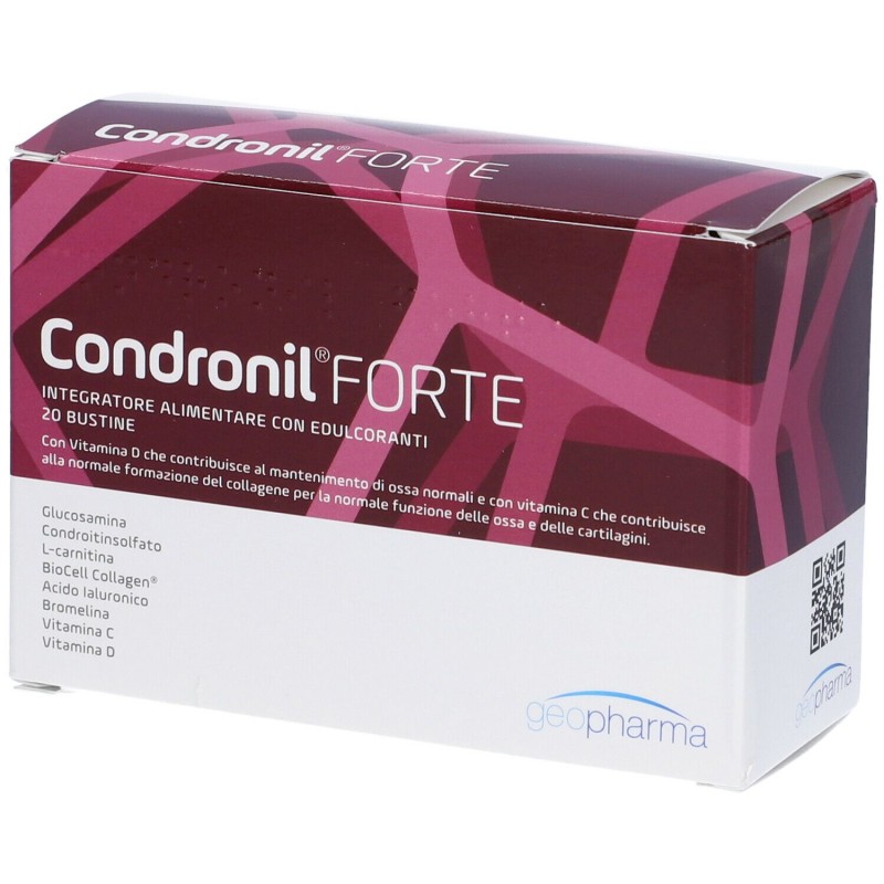 Scatola integra del prodotto Condronil Forte Integratore Alimentare per Stanchezza 20 Bustine Scatola integra del prodotto Condronil Forte Integratore Alimentare per Stanchezza 20 Bustine