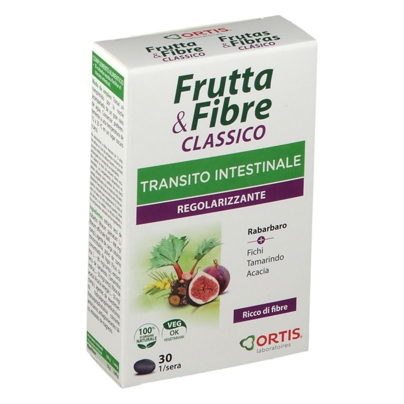 Confezione sigillata di Frutta e Fibre Classico Lassativo Naturale 30 Compresse Confezione sigillata di Frutta e Fibre Classico Lassativo Naturale 30 Compresse