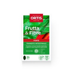 Foto esplicativa di Frutta e Fibre Forte per Stitichezza 24 Compresse Foto esplicativa di Frutta e Fibre Forte per Stitichezza 24 Compresse