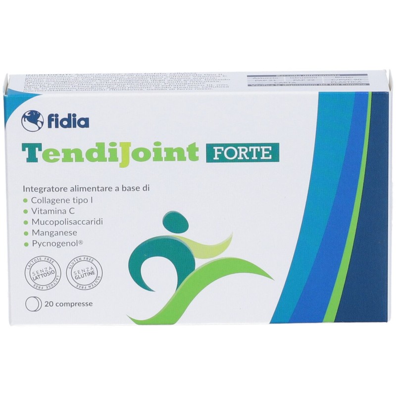 Scatola originale del prodotto TendiJoint Forte per Benessere Articolare 20 Compresse