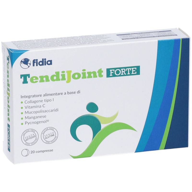 Packaging integro del prodotto TendiJoint Forte per Benessere Articolare 20 Compresse