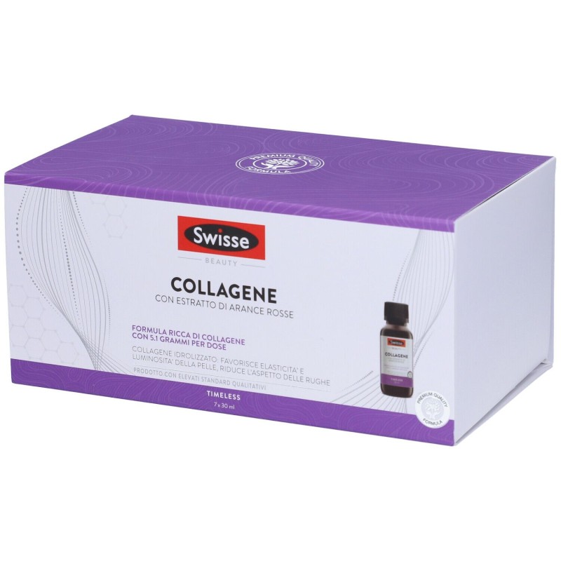 Visualizzazione chiara di Swisse Beauty Collagene Integratore Antirughe 7 Flaconcini