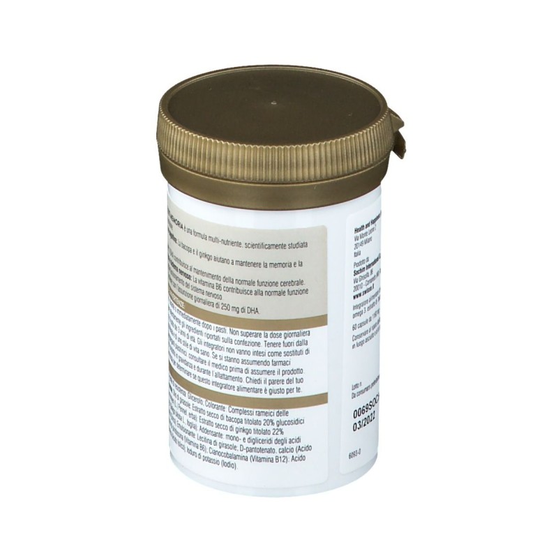 Primo piano di Swisse Ultiboost Memoria Integratore per Memoria 60 Capsule + OMAGGIO