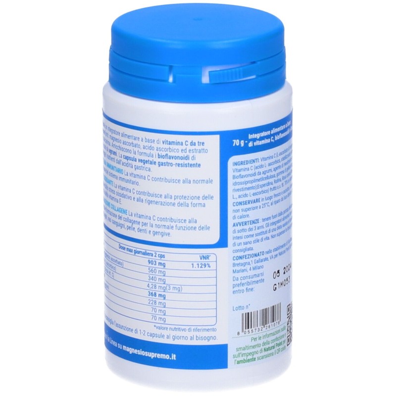 Visualizzazione chiara di C Plus Integratore con Vitamina C 70 Capsule Visualizzazione chiara di C Plus Integratore con Vitamina C 70 Capsule