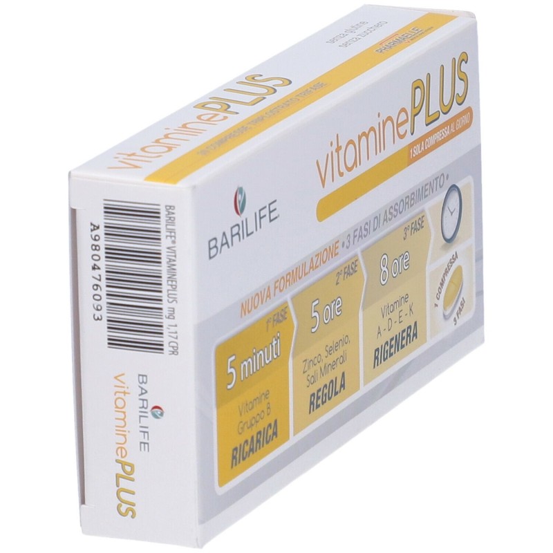 Scatola integra del prodotto Barilfe Vitamine Plus Integratore Vitaminico 30 Compresse Scatola integra del prodotto Barilfe Vitamine Plus Integratore Vitaminico 30 Compresse