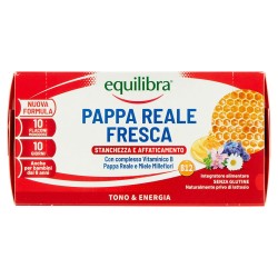 Visualizzazione chiara di Equilibra Pappa Reale Fresca Integratore Energizzante 10 Flaconcini Visualizzazione chiara di Equilibra Pappa Reale Fresca Integratore Energizzante 10 Flaconcini