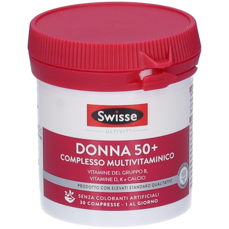 Visualizzazione chiara di Swisse Donna 50+ Multivitaminico Donne dai 50 Anni 30 Compresse Visualizzazione chiara di Swisse Donna 50+ Multivitaminico Donne dai 50 Anni 30 Compresse