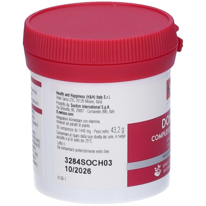 Scatola originale del prodotto Swisse Donna 50+ Multivitaminico Donne dai 50 Anni 30 Compresse Scatola originale del prodotto Swisse Donna 50+ Multivitaminico Donne dai 50 Anni 30 Compresse