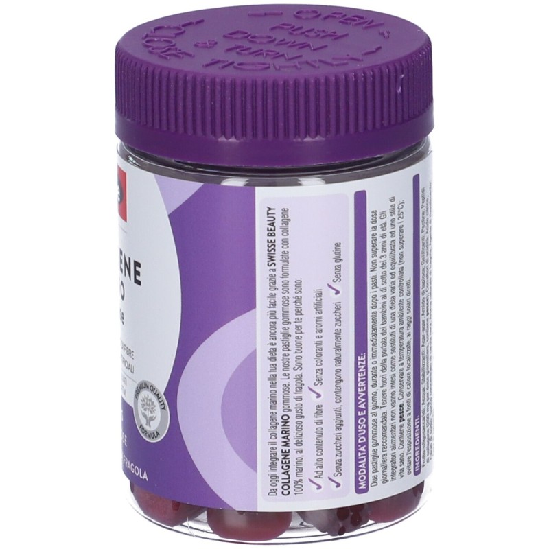 Vista del prodotto Swisse Collagene Marino Integratore per Pelle 40 Caramelle Gommose