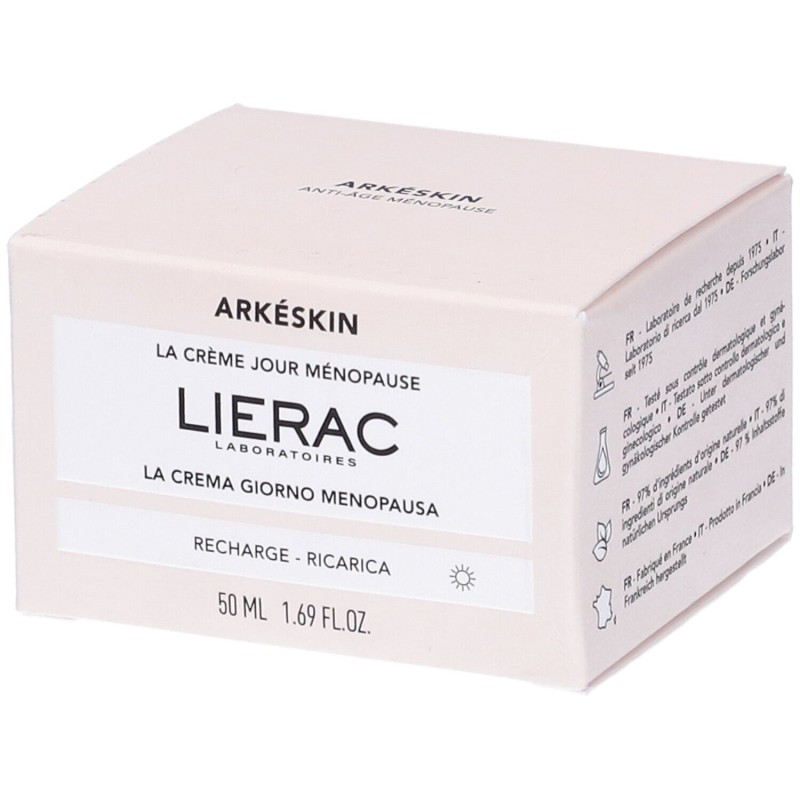 Foto ravvicinata di Lierac Ricarica Arkeskin Crema Giorno Meno Pausa 50ml Foto ravvicinata di Lierac Ricarica Arkeskin Crema Giorno Meno Pausa 50ml