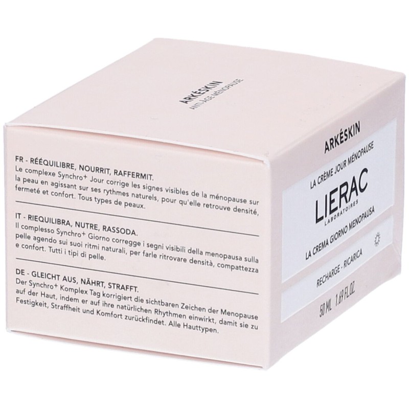 Confezione commerciale diLierac Ricarica Arkeskin Crema Giorno Meno Pausa 50ml Confezione commerciale diLierac Ricarica Arkeskin Crema Giorno Meno Pausa 50ml