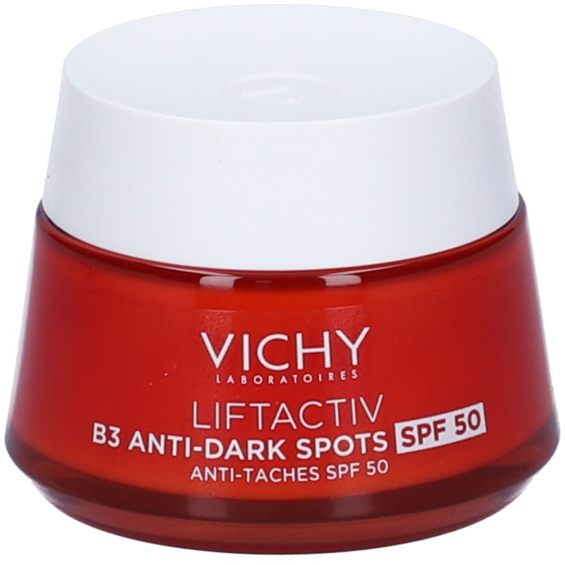 Packaging del prodotto Vichy Liftactiv B3 Anti Dark Spots Crema Antimacchie SPF50 50ml