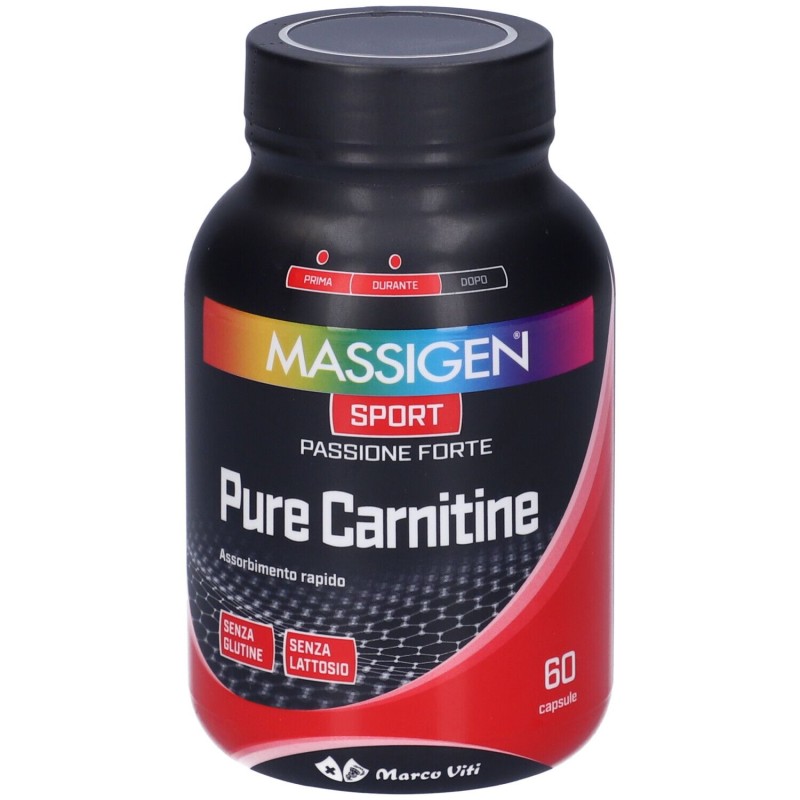 Presentazione grafica di Marco Viti Massigen Sport Pure Carnitina Integratore per Sportivi 60 Capsule Presentazione grafica di Marco Viti Massigen Sport Pure Carnitina Integratore per Sportivi 60 Capsule