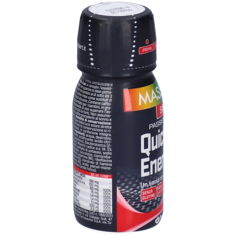 Visualizzazione chiara di Marco Viti Massigen Sport Quick Energy Integratore Energizzante Sportivi 60ml Visualizzazione chiara di Marco Viti Massigen Sport Quick Energy Integratore Energizzante Sportivi 60ml