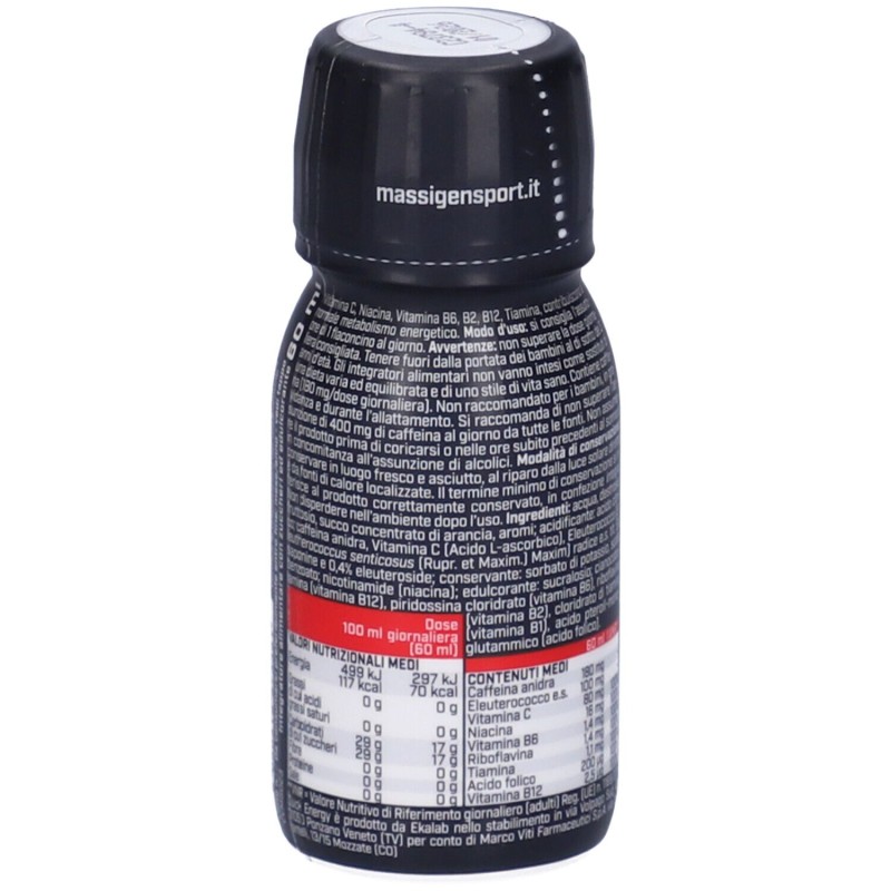 Scatola originale del prodotto Marco Viti Massigen Sport Quick Energy Integratore Energizzante Sportivi 60ml Scatola originale del prodotto Marco Viti Massigen Sport Quick Energy Integratore Energizzante Sportivi 60ml