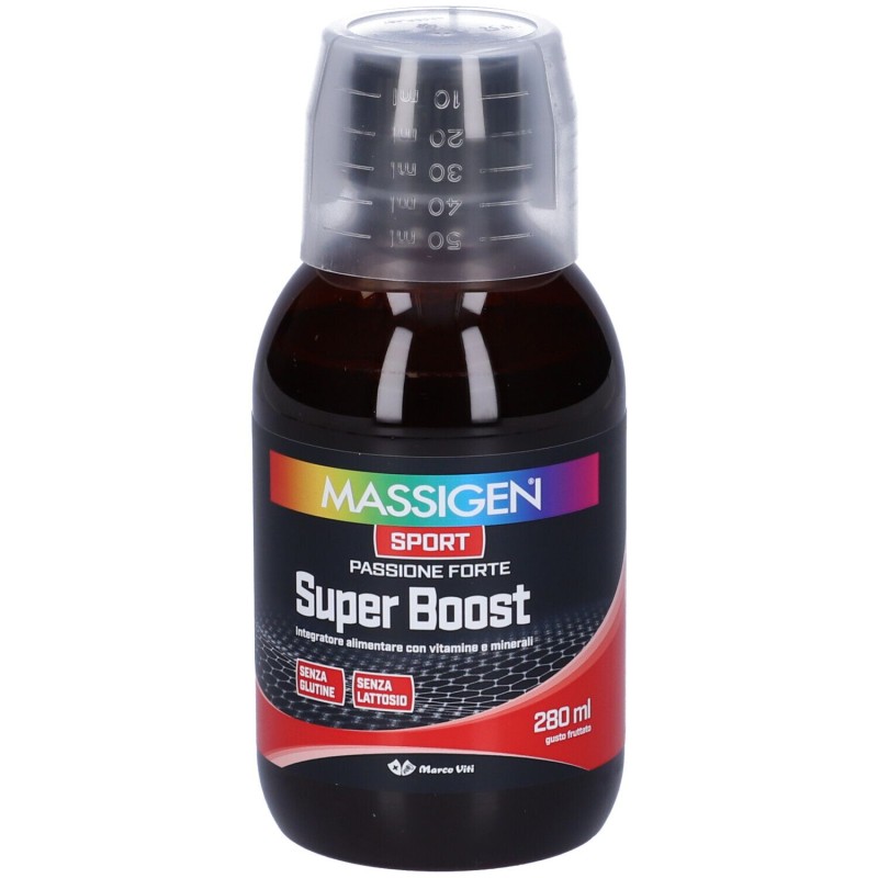 Vista del prodotto Marco Viti Massigen Sport Super Boost Integratore Multivitaminico 250ml Vista del prodotto Marco Viti Massigen Sport Super Boost Integratore Multivitaminico 250ml
