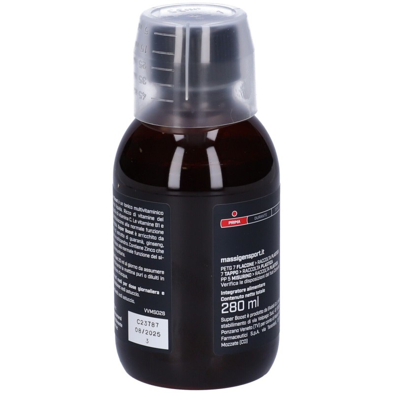 Confezione sigillata di Marco Viti Massigen Sport Super Boost Integratore Multivitaminico 250ml Confezione sigillata di Marco Viti Massigen Sport Super Boost Integratore Multivitaminico 250ml