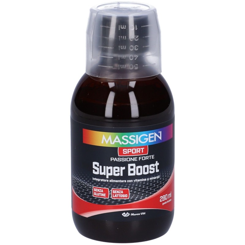 Scatola integra del prodotto Marco Viti Massigen Sport Super Boost Integratore Multivitaminico 250ml Scatola integra del prodotto Marco Viti Massigen Sport Super Boost Integratore Multivitaminico 250ml