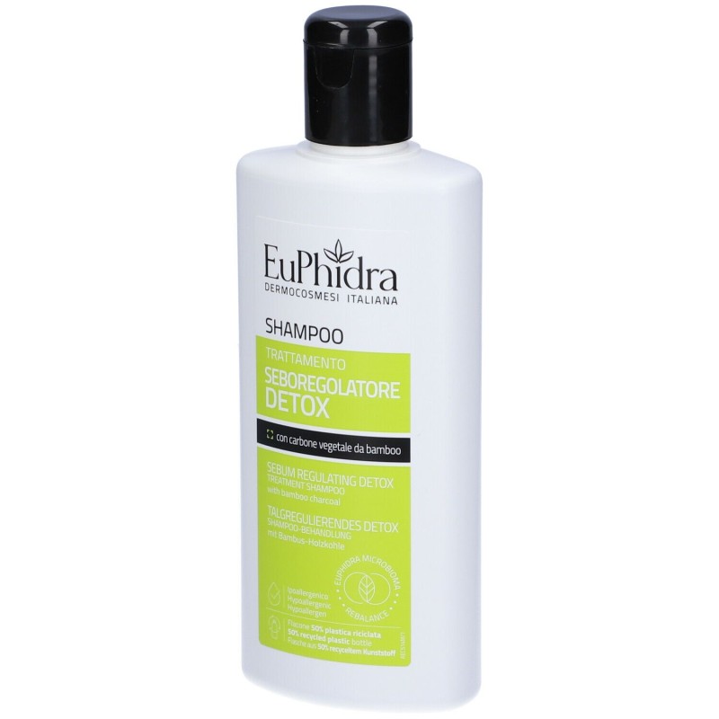 Aspetto del prodotto Euphidra Shampoo Seboregolatore per Cuoio Capelluto Oleoso 200ml Aspetto del prodotto Euphidra Shampoo Seboregolatore per Cuoio Capelluto Oleoso 200ml