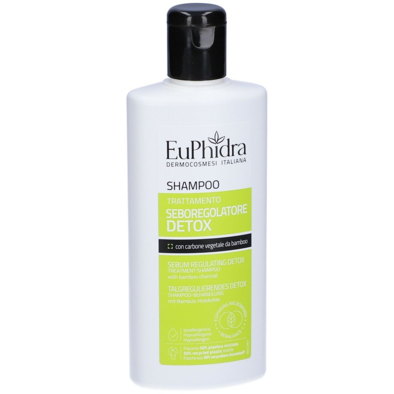 Scatola integra del prodotto Euphidra Shampoo Seboregolatore per Cuoio Capelluto Oleoso 200ml Scatola integra del prodotto Euphidra Shampoo Seboregolatore per Cuoio Capelluto Oleoso 200ml