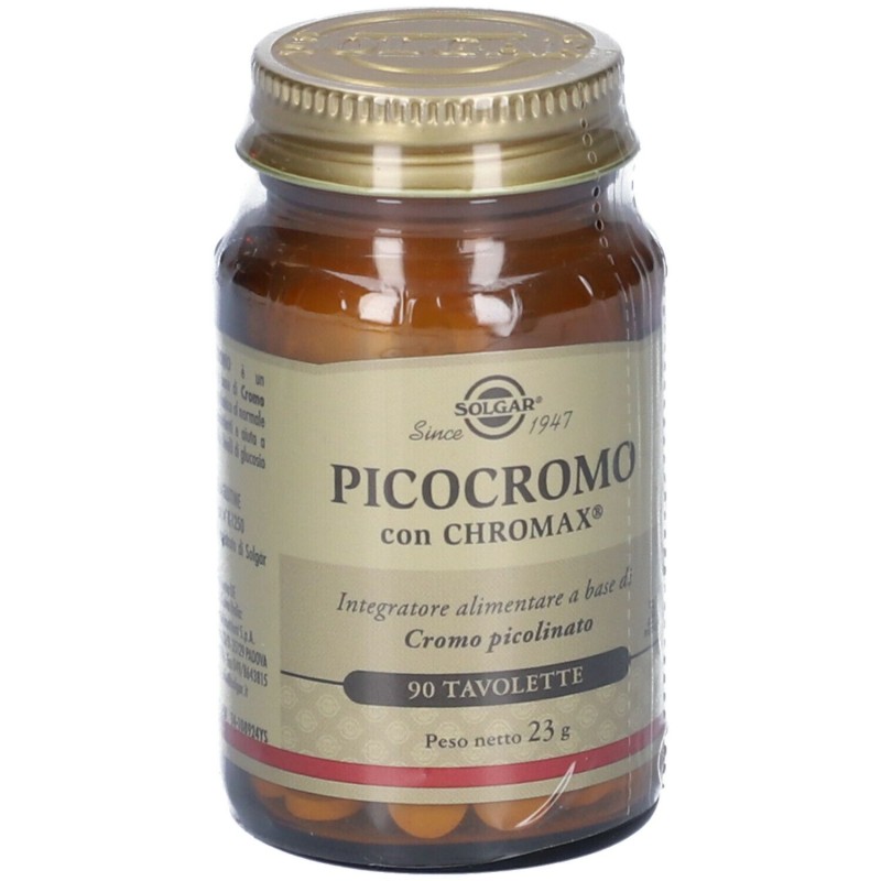 Confezione sigillata di Solgar Picocromo Integratore di Cromo 90 Tavolette Confezione sigillata di Solgar Picocromo Integratore di Cromo 90 Tavolette